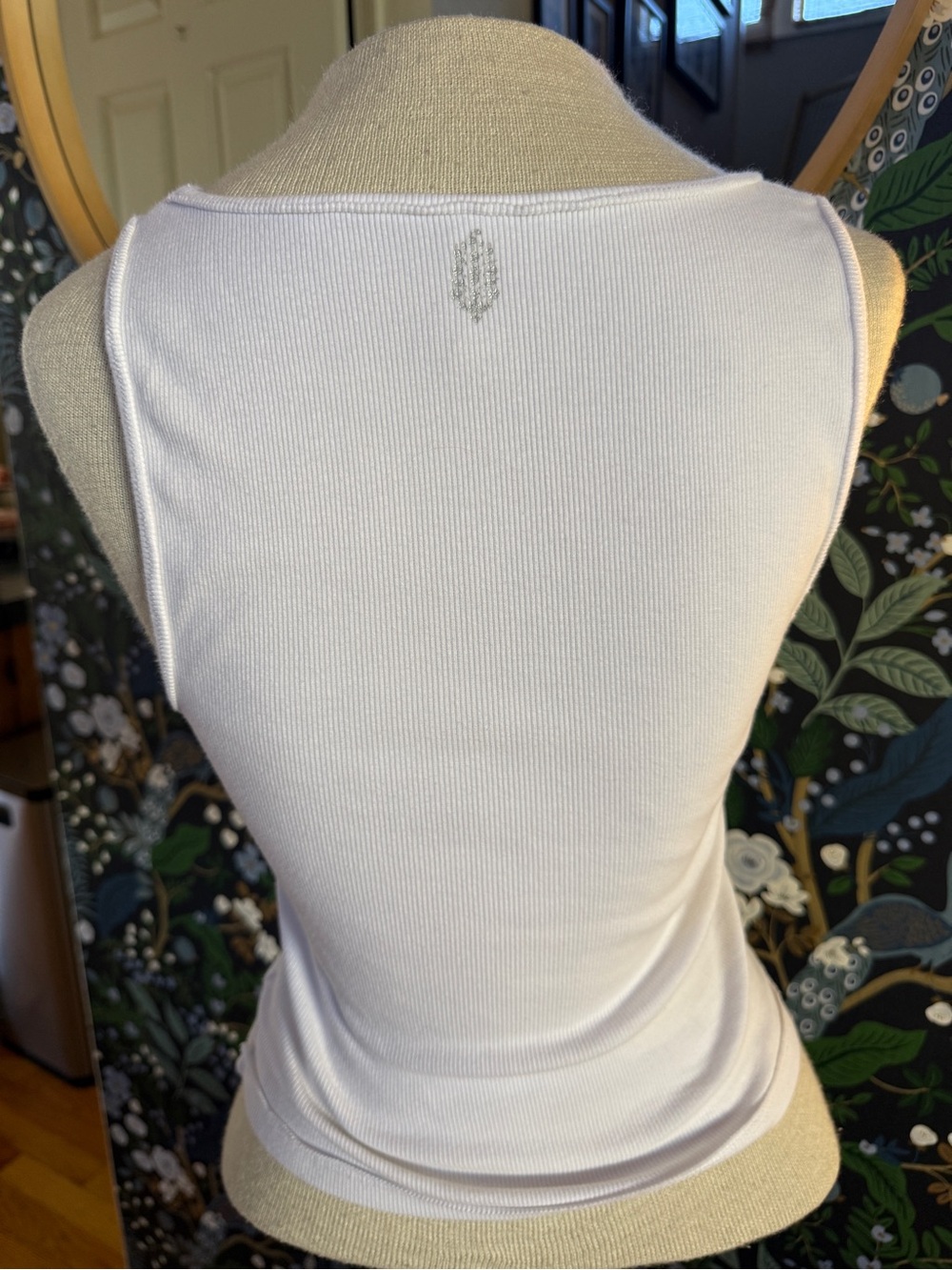 Free People Movement Ribbed Baby Tank White - Size Small - Picture 5 of 6
